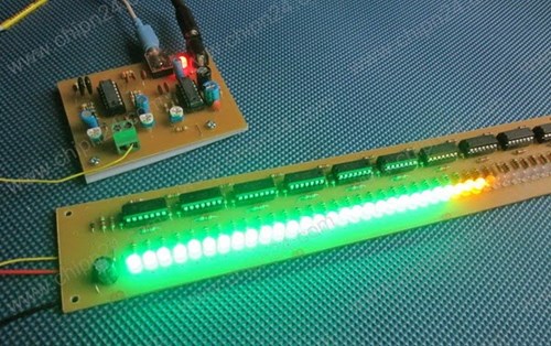 Hướng dẫn làm mạch LED nháy theo nhạc